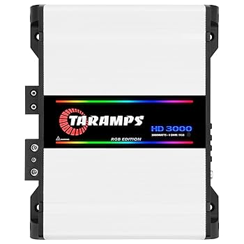 カーオーディオ TARAMPS HD3000.1 2OHM Amazon.com: Taramps HD 3000 2 Ohms Class D monoblock car